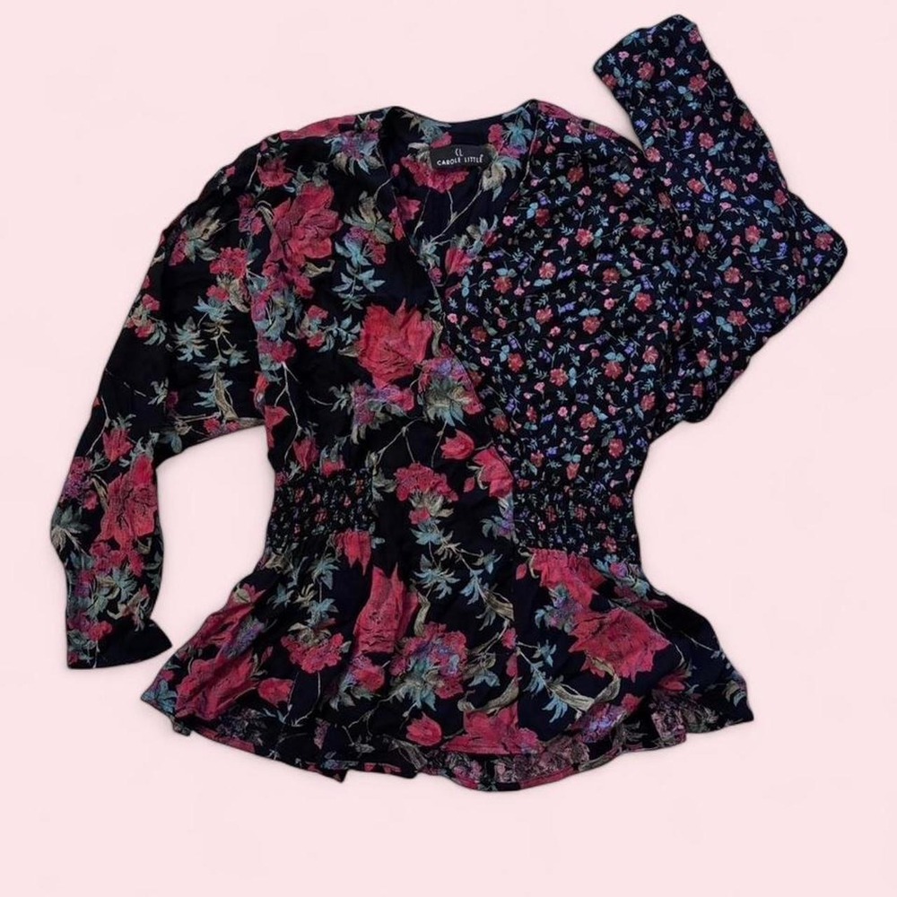 Vintage Floral Whimsical Blouse